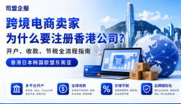 跨境电商卖家为什么要注册香港公司？开户、收款、节税全流程指南（2026）