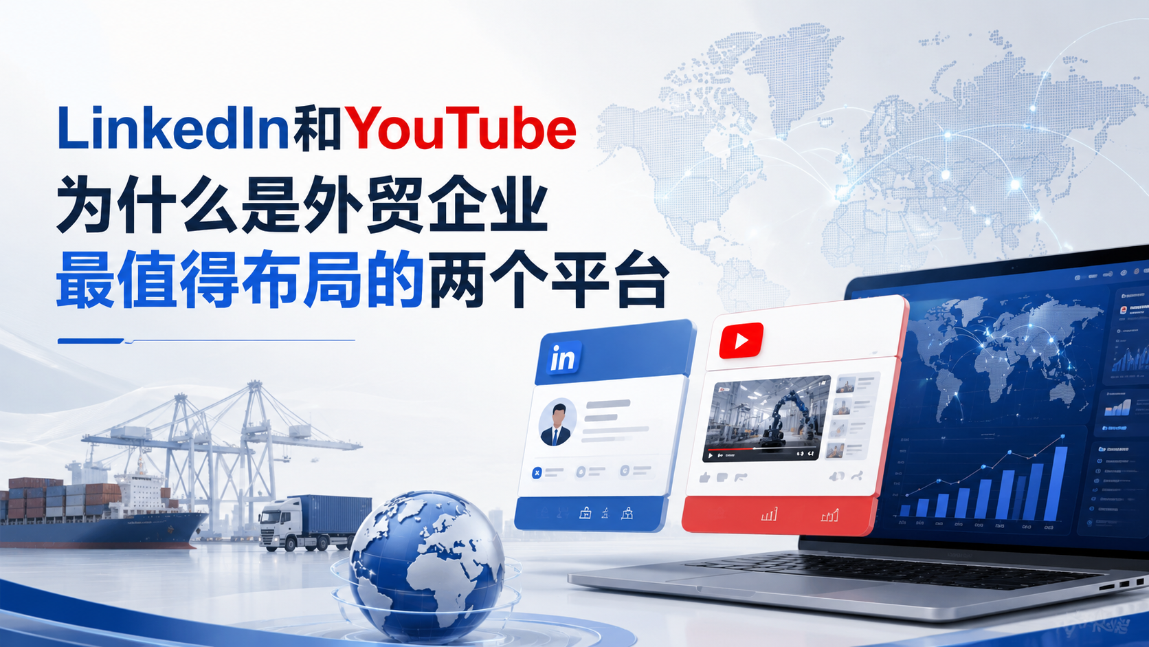 LinkedIn和YouTube为什么是外贸企业最值得布局的两个平台