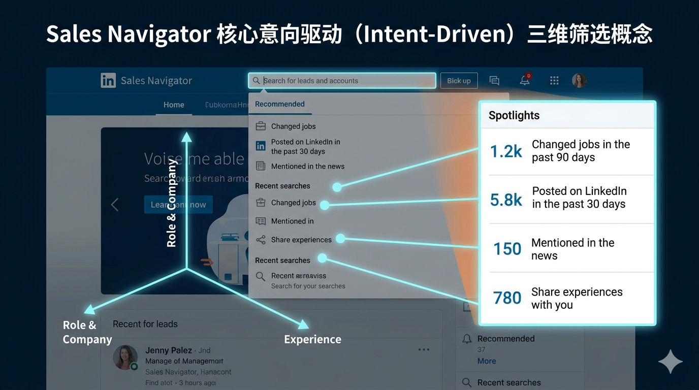 2026外贸B2B高阶获客：领英Sales Navigator自动化“商机雷达”配置全指南