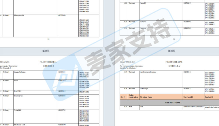 26-cv-01135，Mello鲨鱼夹隐匿维权，639店涉案被TRO冻结！