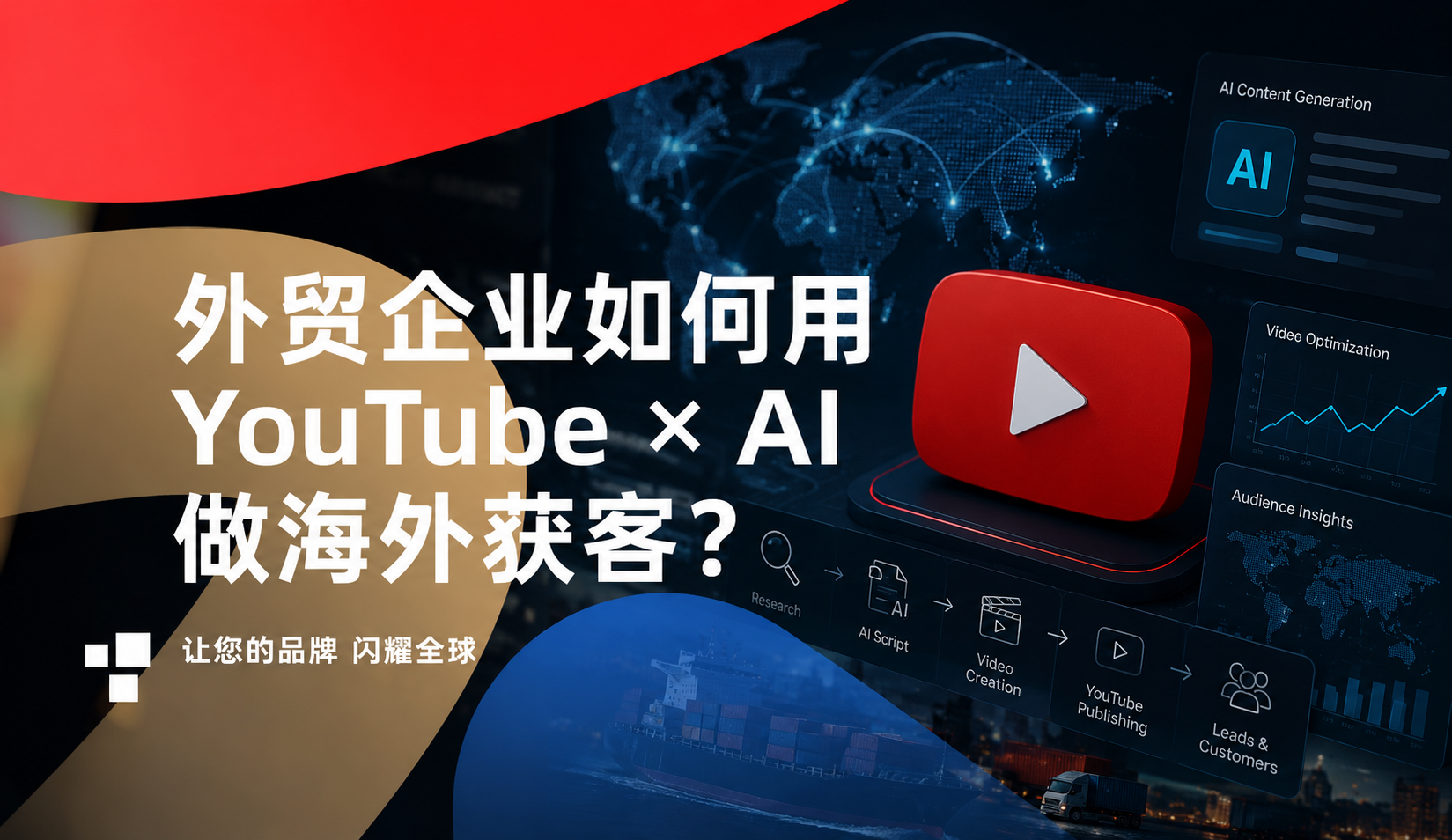 外贸企业如何用 YouTube × AI 做海外获客？