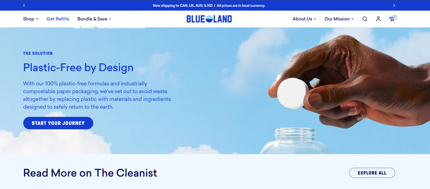 独立站优秀案例分析：一瓶洗洁精卖了100万次，Blueland靠的不是环保