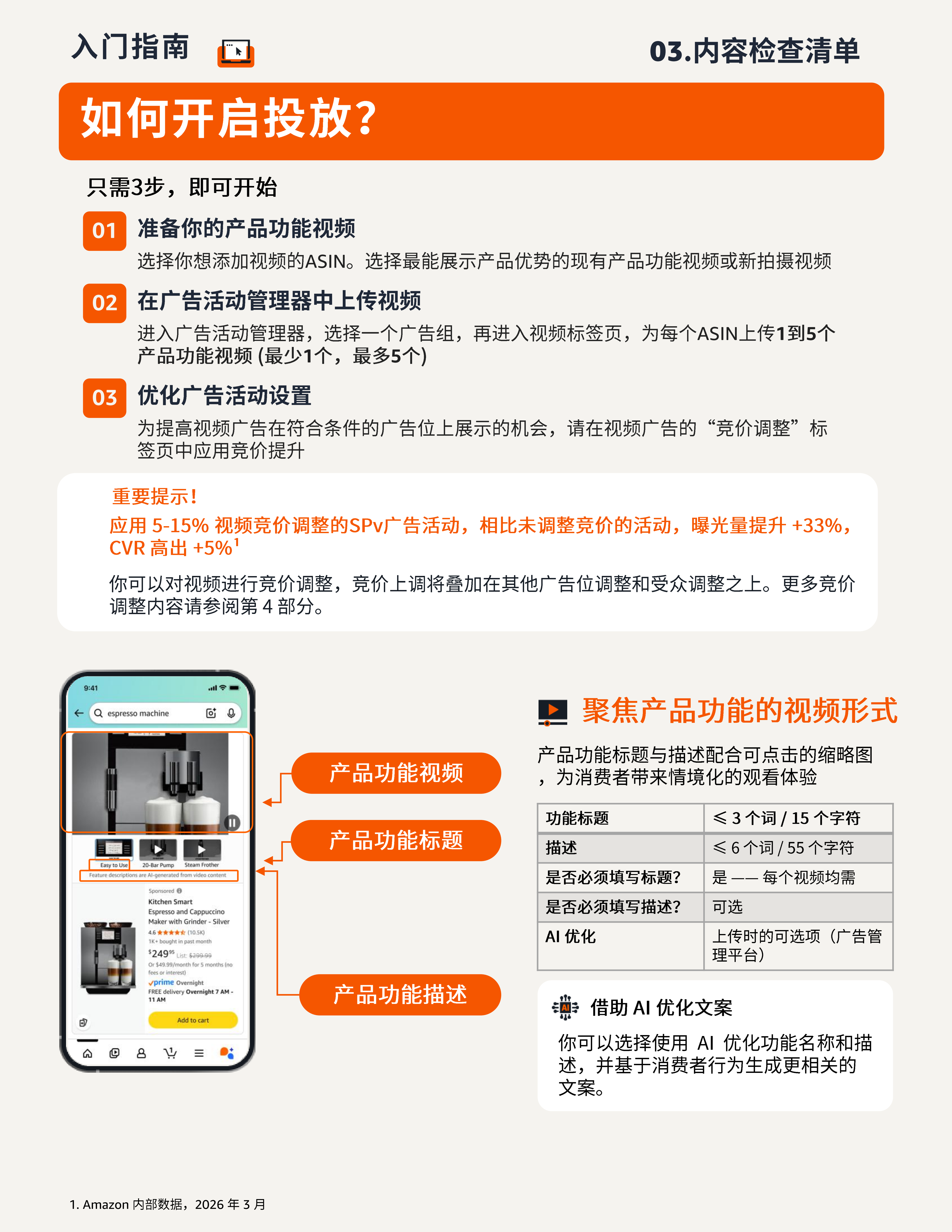 亚马逊商品推广视频样式SPv入门指南