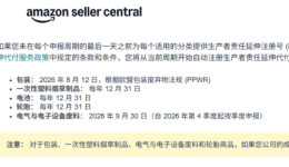 亚马逊西班牙站WEEE强制合规，9月30日前必须上传注册号！