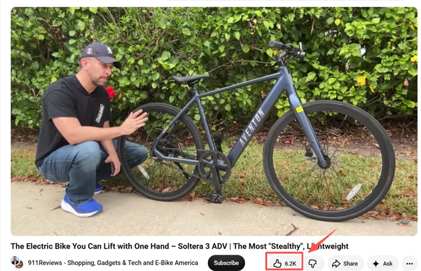 三大知名E-bike品牌合作海外网红盘点