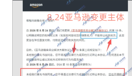 关于亚马逊8月24日BSA新规：大陆店铺换香港主体，最核心的误区与真相