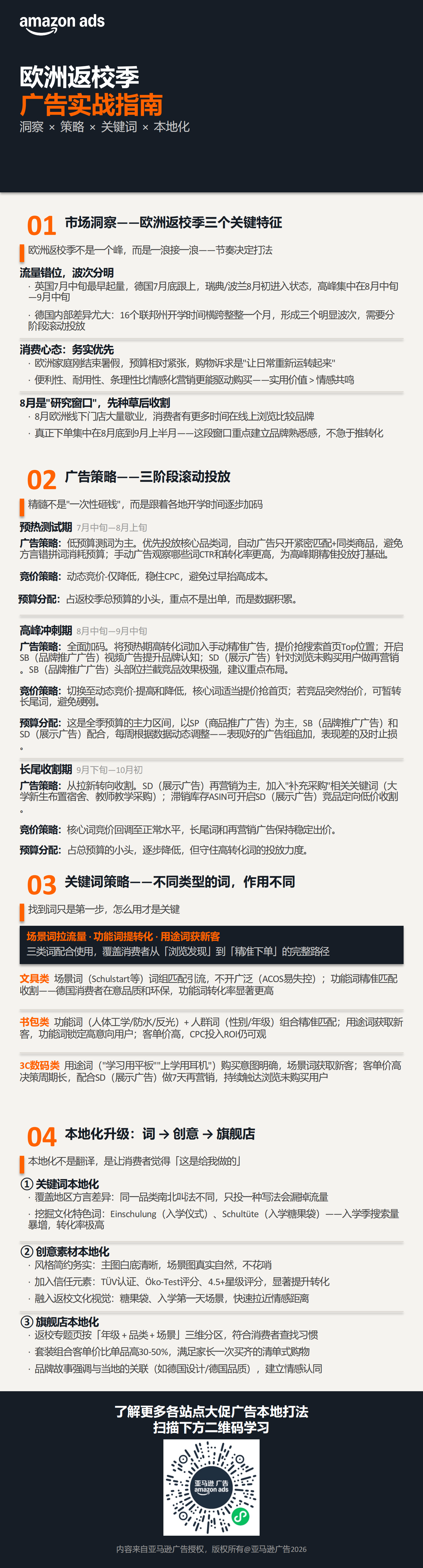 欧洲返校季广告实战指南