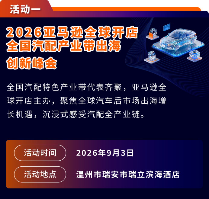 Q4备战线下场,亚马逊空降全国6城,获取旺季出海官方支持