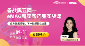 备战黑五网一eMAG新卖家选品实战课