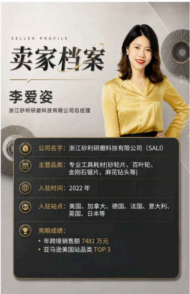 卖掉别墅做品牌!几块钱的砂轮片,如何在亚马逊打败国际巨头?