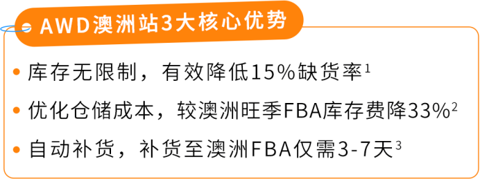 库存算错一次断货半个月?澳洲站AWD让补货终于变简单了