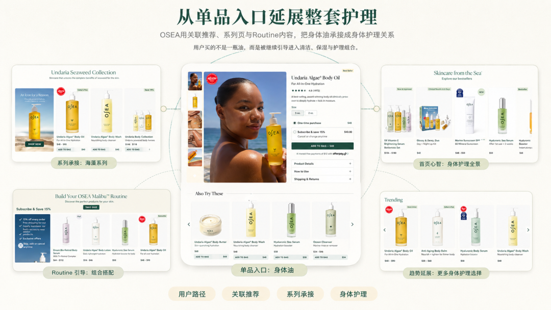 独立站优秀案例分析：一个卖了16年的身体油，OSEA如何把明星单品变成长期生意？