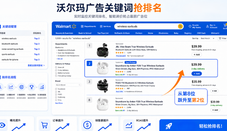 收藏必备！沃尔玛广告合作伙伴工具重磅更新，5大创新功能全解析
