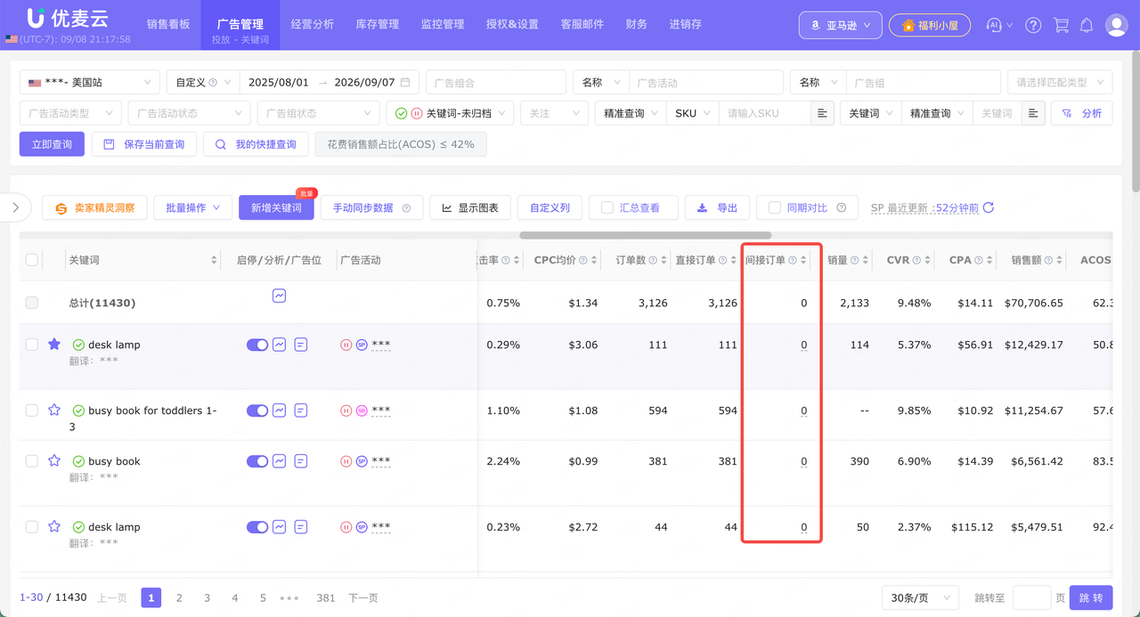 亚马逊广告带来流量，订单却落在另一款？用「购买其他ASIN」把关联投放做准