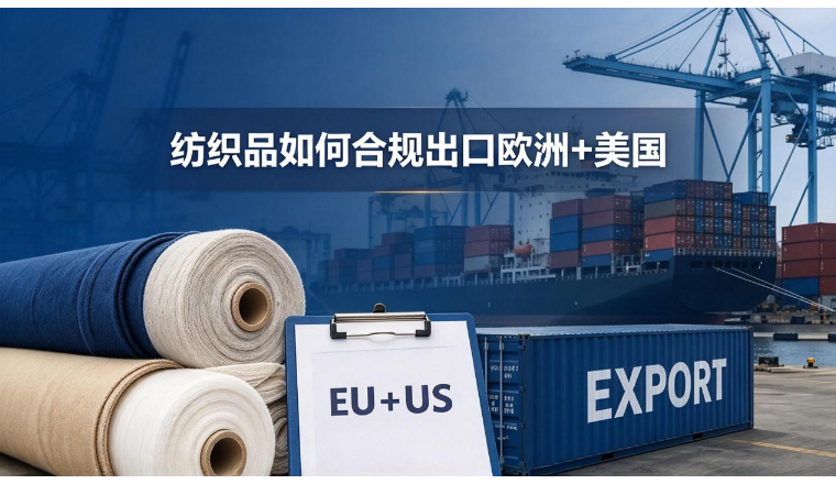 纺织品出口欧美的合规准备