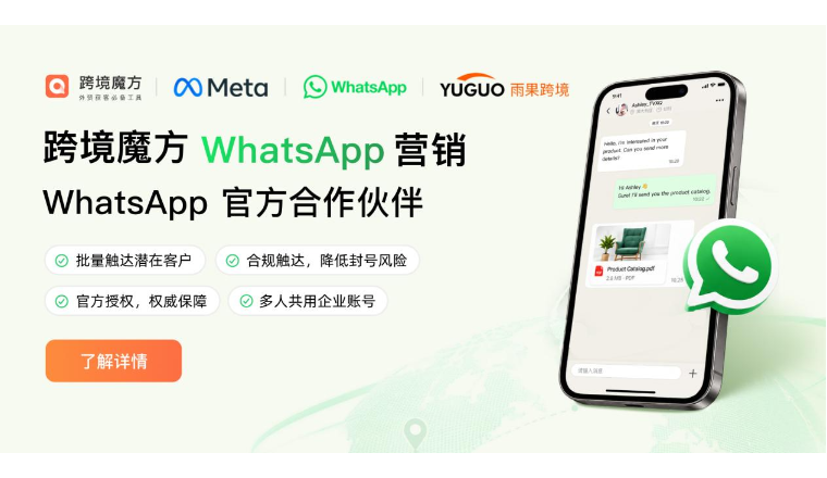 WhatsApp外贸营销软件怎么选？从询盘到返单，五个阶段五个难处