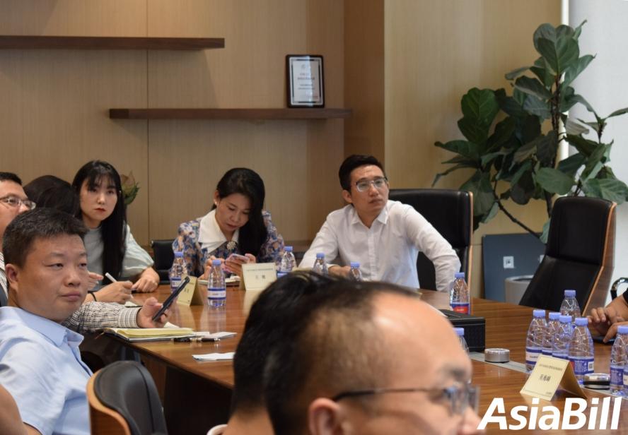 热烈欢迎三亚中央商务区管理局招商调研组到Asiabill视察