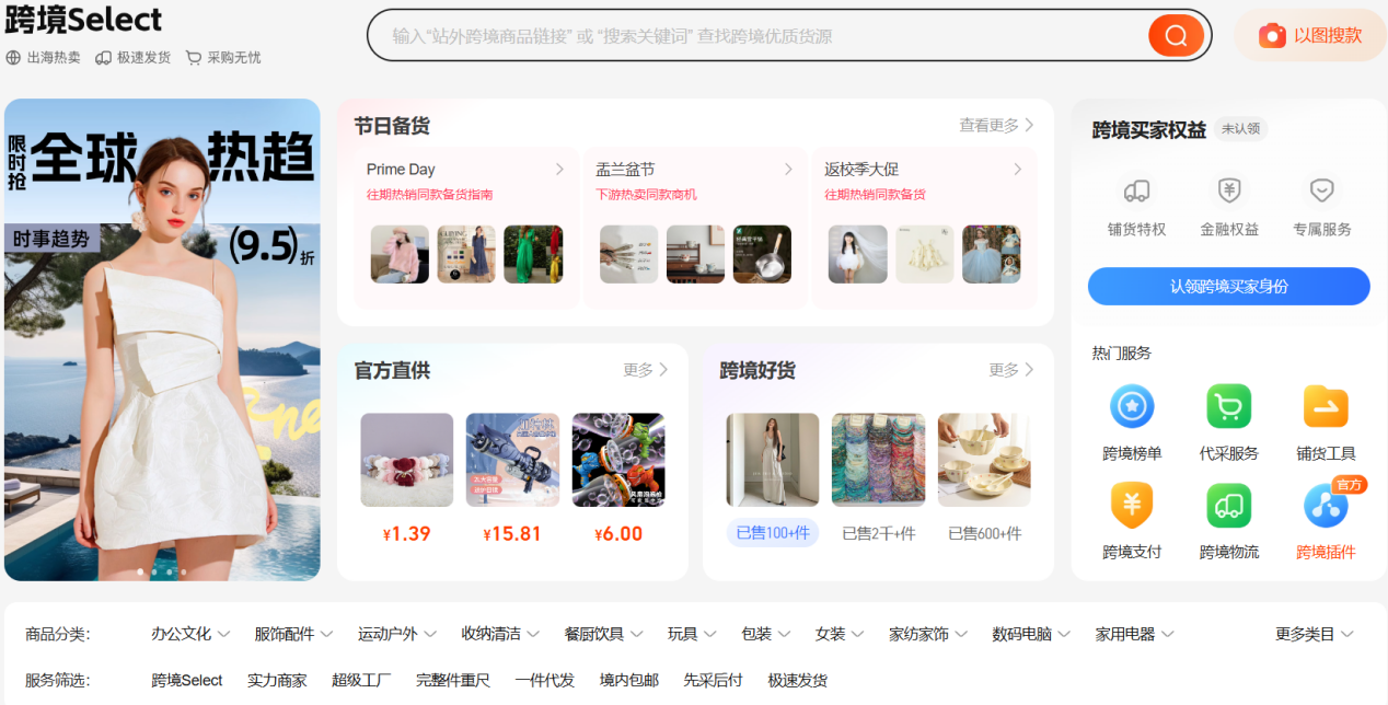 跨境分销货源盘点1.0,零库存运营