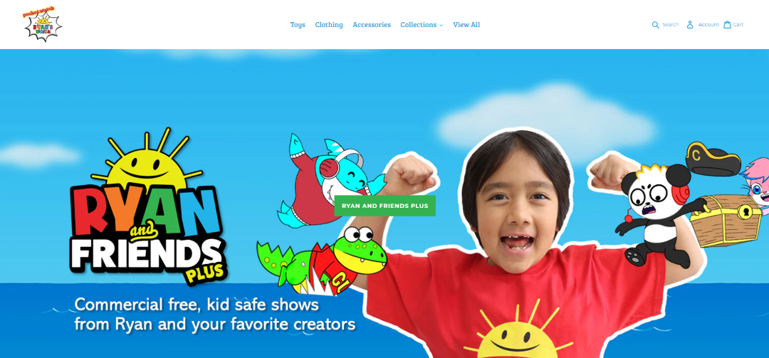 Ryan's World瑞安的世界被HSP代理，多个商标在维权