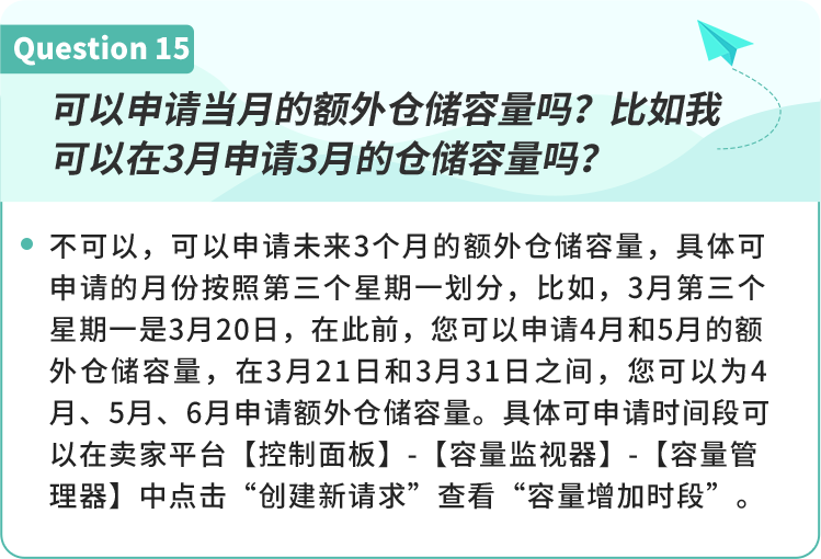 2023全新亚马逊物流仓储容量管理政策已生效，熬夜整理30条卖家问题