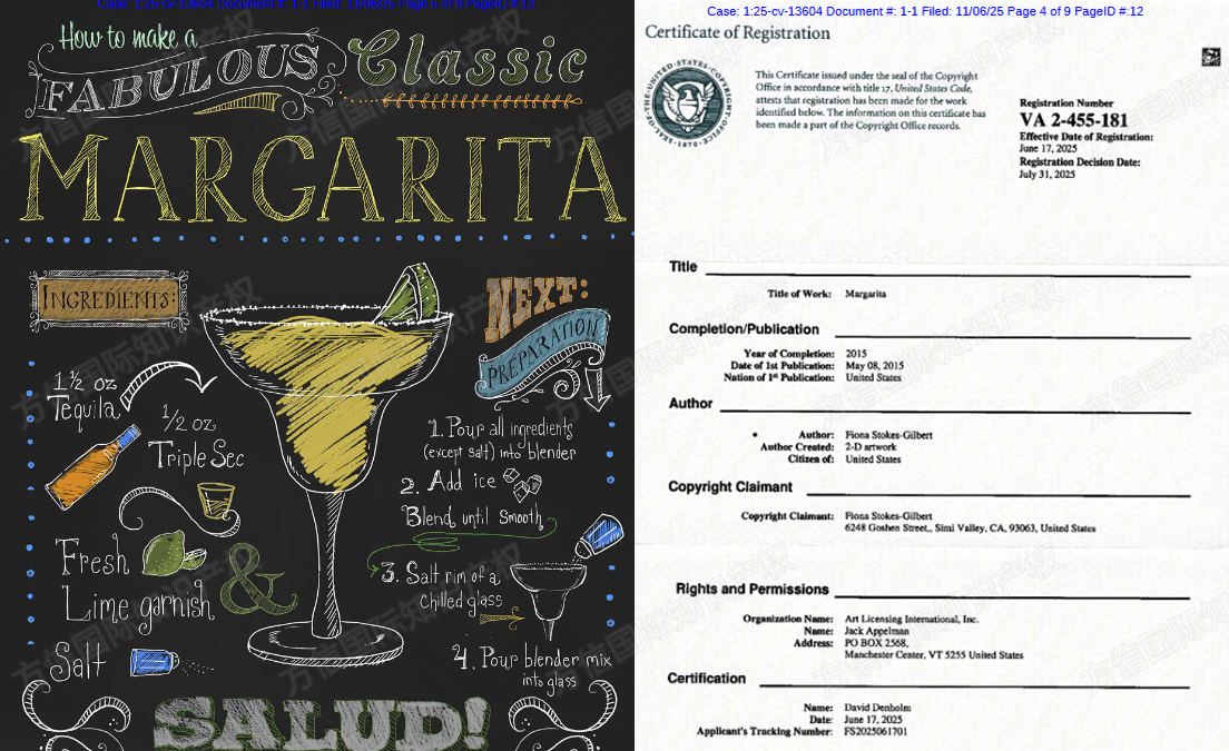 Keith再次出手！4款鸡尾酒版权插画TRO！