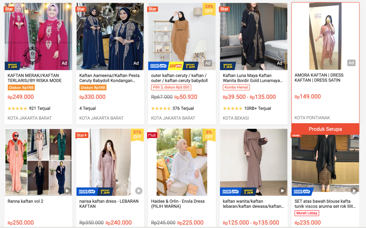 2023年印尼斋月服装流行趋势