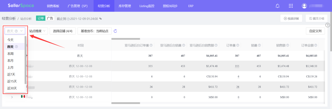 优麦云上线新指标啦!解决销售数据 “不准确” 问题,现与卖家后台完全一致!