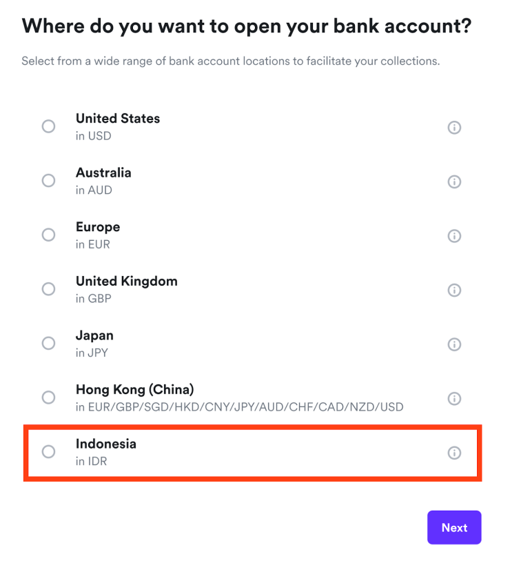Airwallex空中云汇推出印尼盾全球收款账户，让企业在印度尼西亚轻松展业务