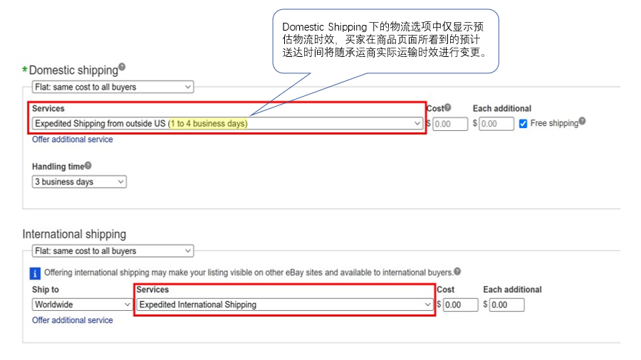 正确设置物流运输时效选项!提高转化,刊登大受欢迎