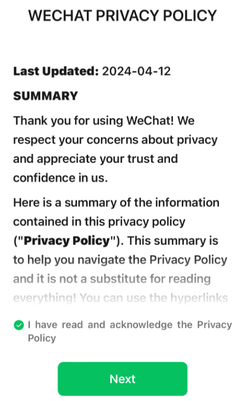 WeChat海外微信注册图文教程
