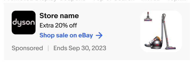 eBay店铺推广首次促销!50%广告费用减免,夏季购物高峰冲冲冲