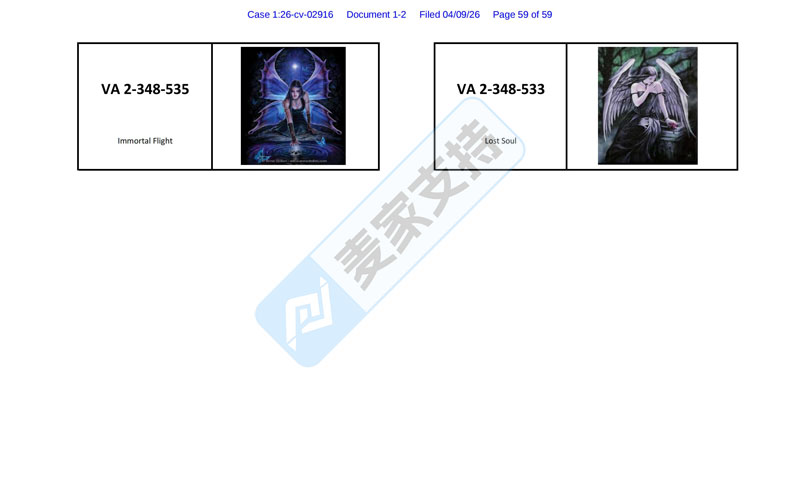 26-cv-02916，面对疾风暴吧！Whitewood 律所强势接手Anne Stokes版权，跨境卖家需紧急避险