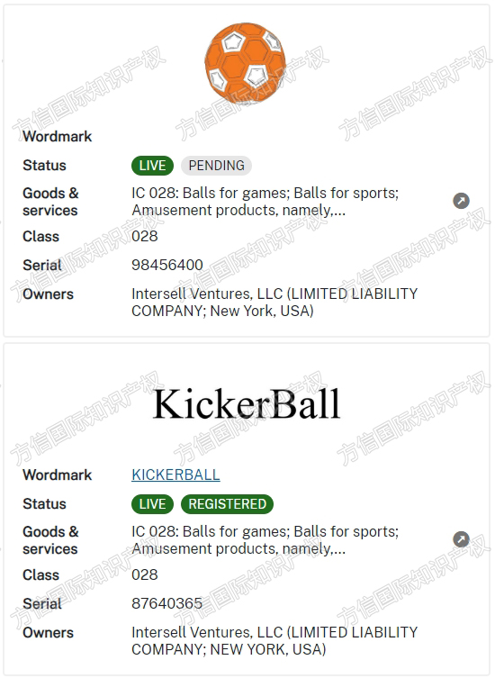 61个店铺中招！热门足球品牌Kickerball商标维权，速查下架！