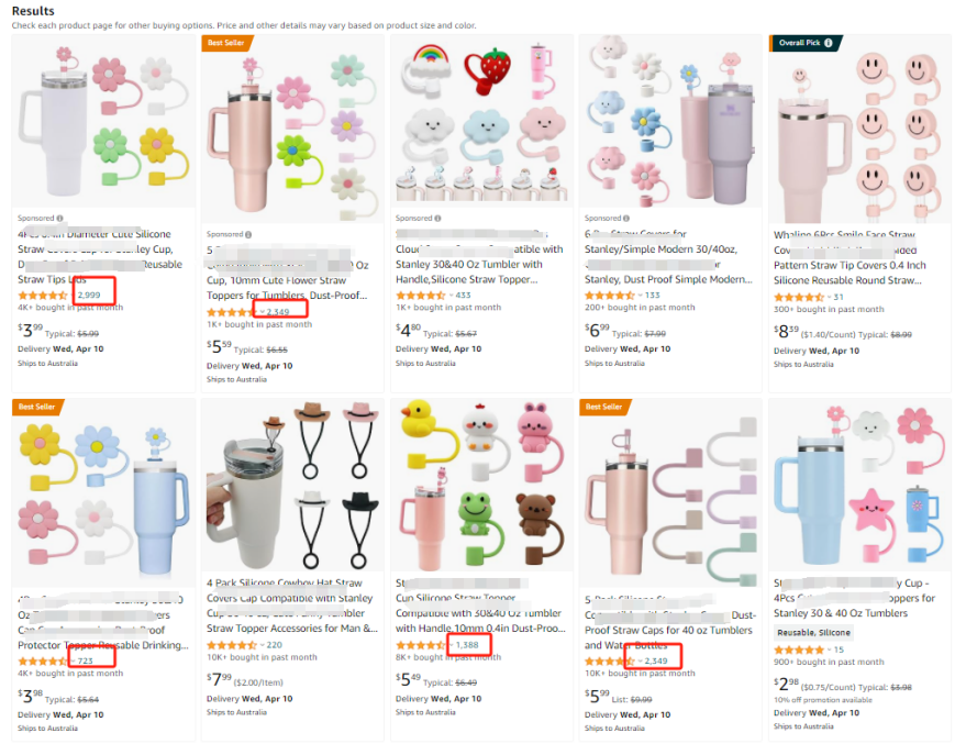 最新下证!多人售卖的花朵吸管盖Flower Straw Cover有侵权风险!