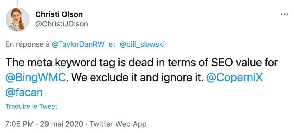Meta Keyword Is Dead!
