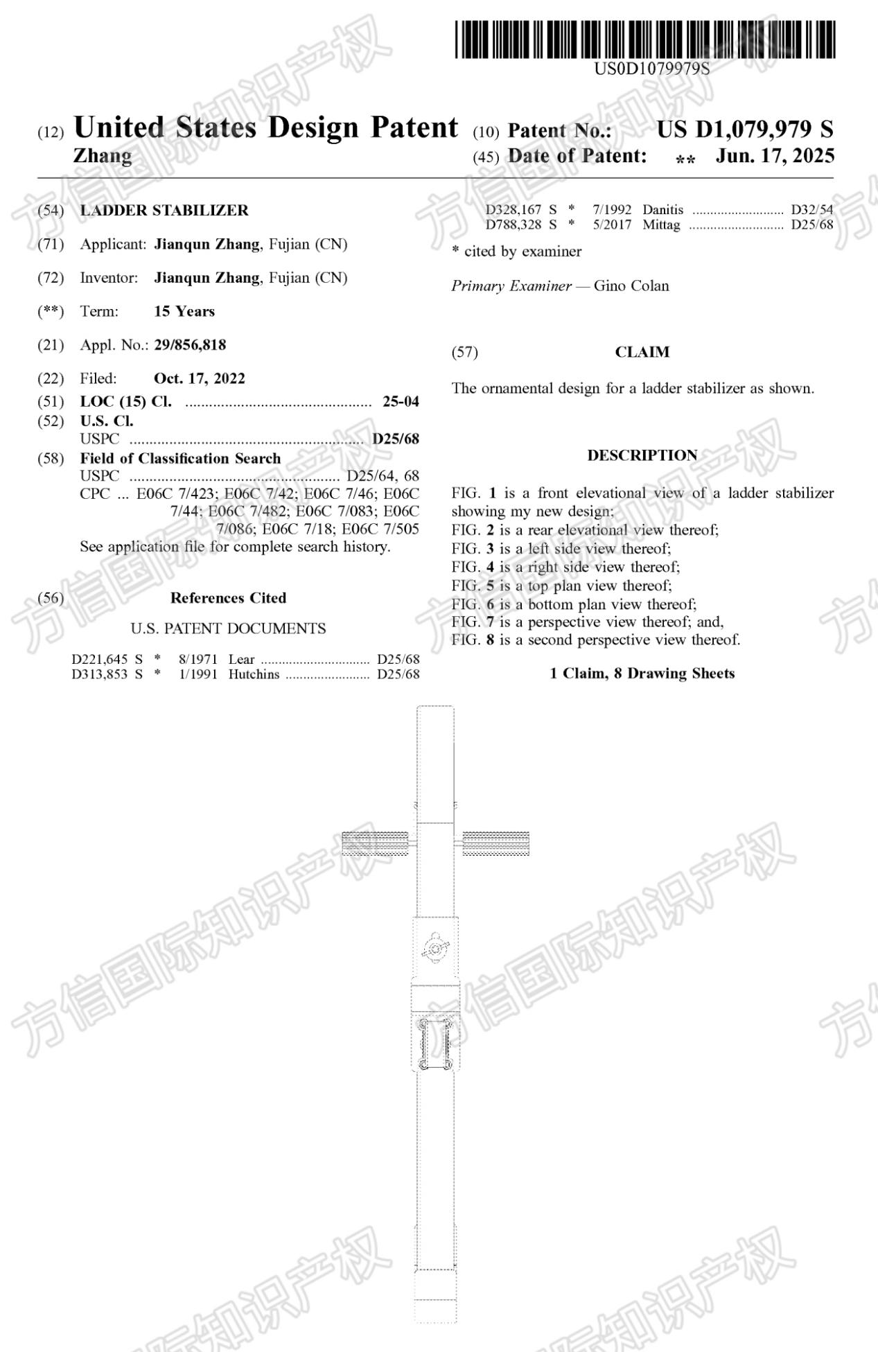 国人原告杀疯了!家用梯子稳定器发起TRO!