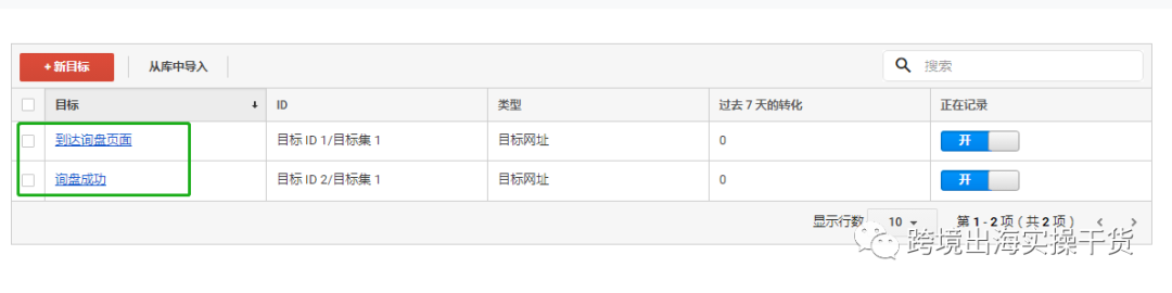 【Google】Google Analytics(GA)外贸表单询盘目标创建