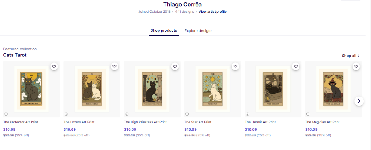 219家店被起诉，涉及11幅含哥特式元素的魔幻猫咪作品！