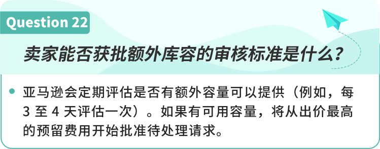 2023全新亚马逊物流仓储容量管理政策已生效，熬夜整理30条卖家问题