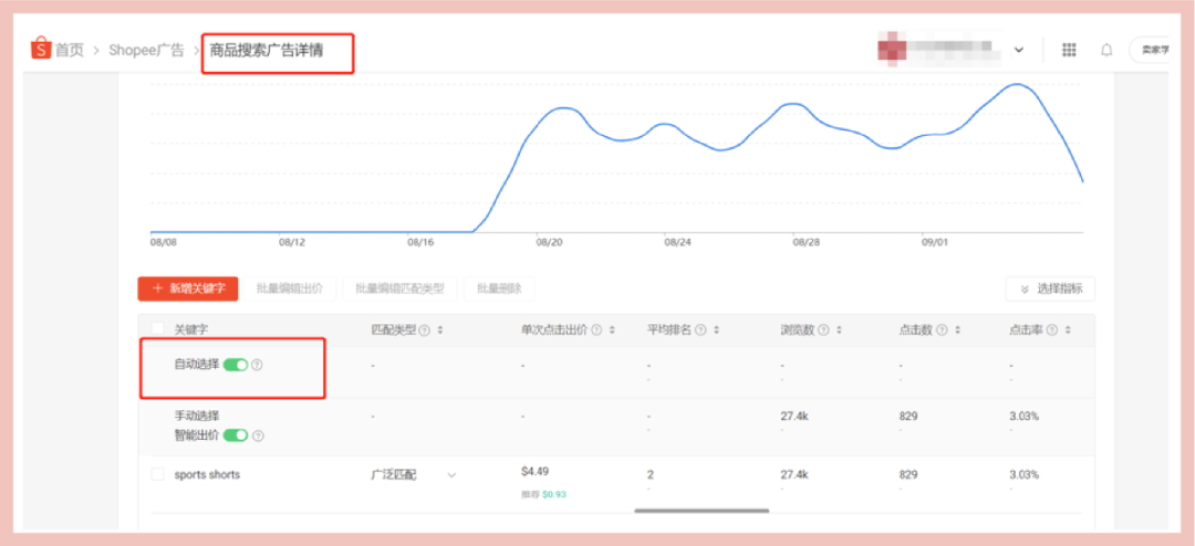 流量效果优化? “关键词列表导出”新功能赶紧用起来