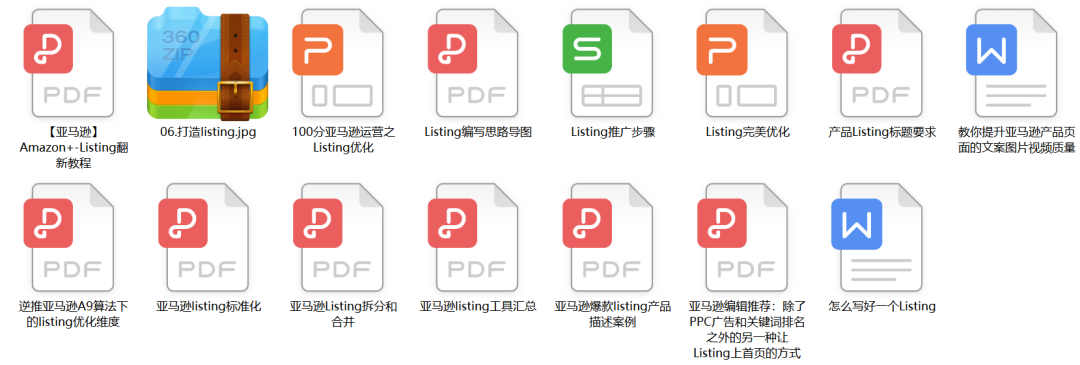 快收藏！Amazon亚马逊跨境电商运营干货资料包分享！