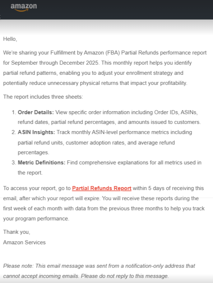 亚马逊上线“零配件补发”计划，卖家可以免费注册