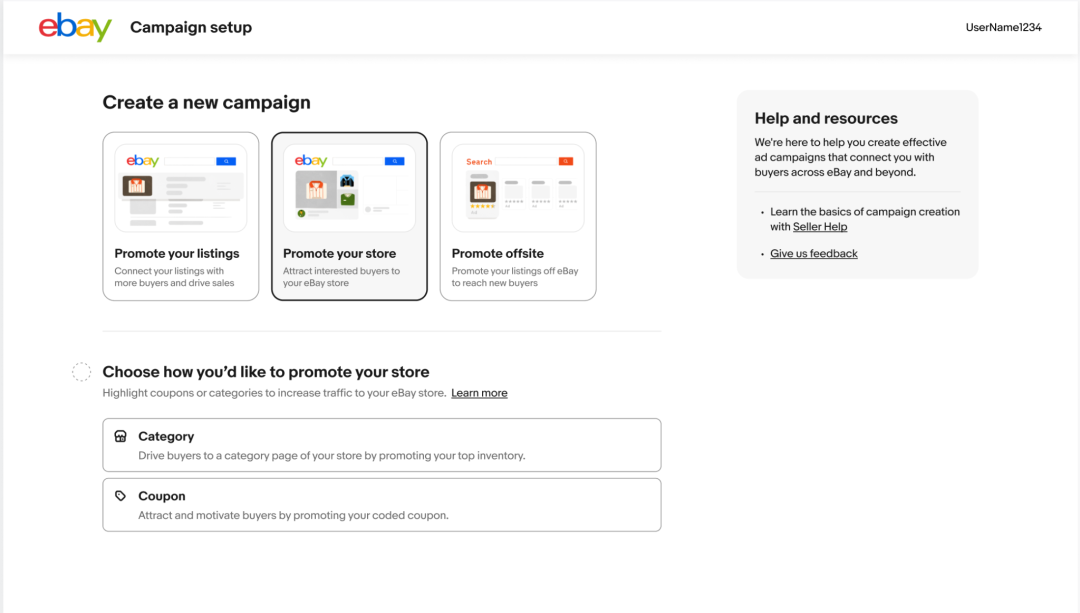 eBay店铺推广首次促销!50%广告费用减免,夏季购物高峰冲冲冲