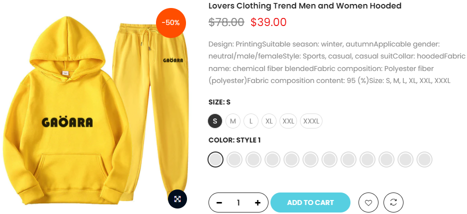 [22-6469]Celeblaws, P.A.代理服装品牌GAOARA发案，尚未提出TRO