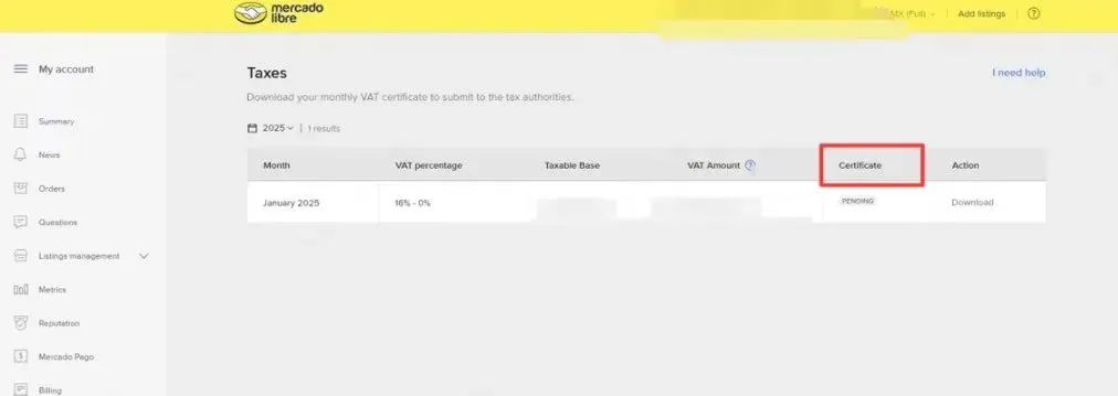 美客多卖家必看：避免预扣款，墨西哥增值税代扣代缴证明下载与RFC政策解读！