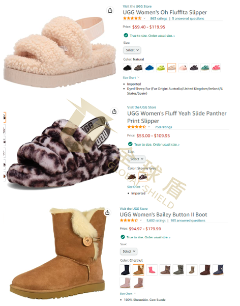 [22-3522]GBC代理雪地鞋靴UGG发案，涉及外观专利[22-cv-3522]