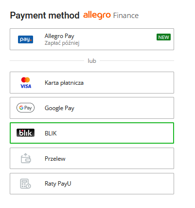 买家随心买，卖家即收款，Allegro分期付款功能助力您安心卖好物！