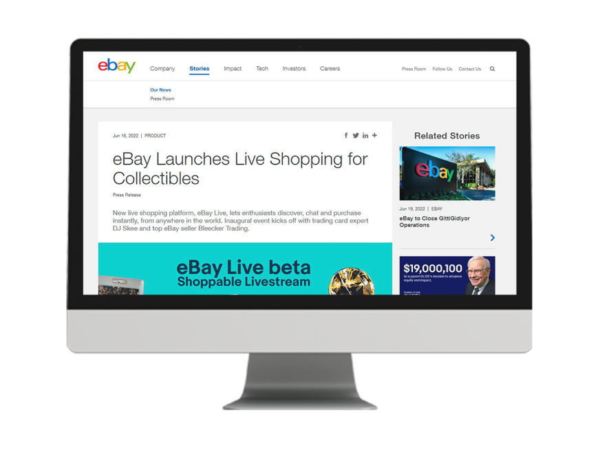 海外直播赛道再添一员，或成就下一波eBay大卖！