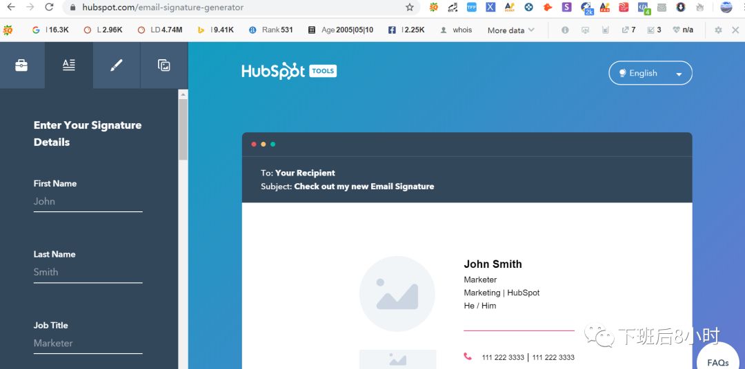手把手教你如何制作EDM邮件标题表情包以及邮箱签名