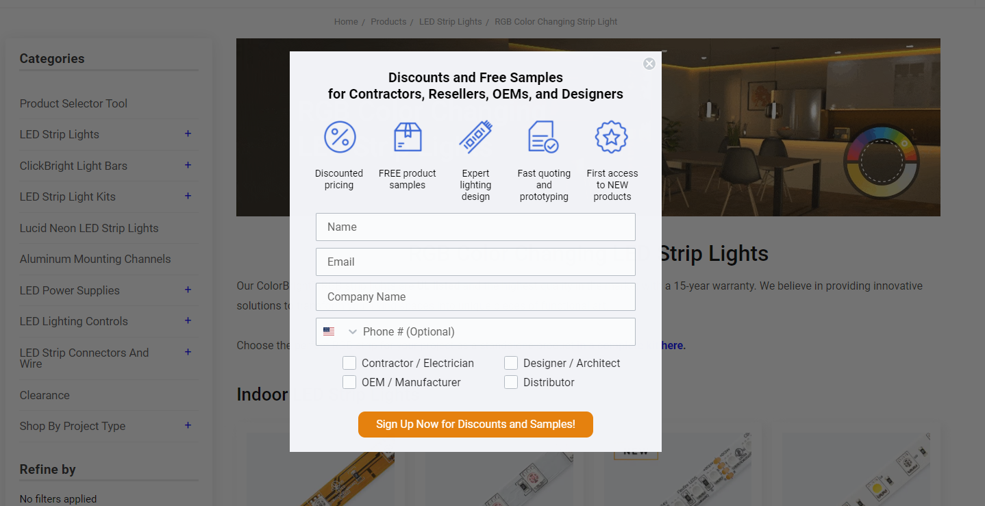 体验良好的B2B独立站页面长这样